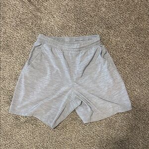 lululemon athletica Light Gray Athletic Shorts